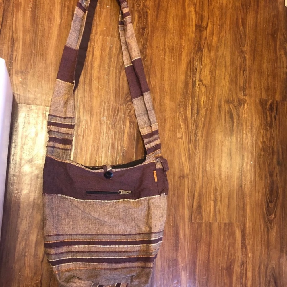 Stiched Crossbody Bag